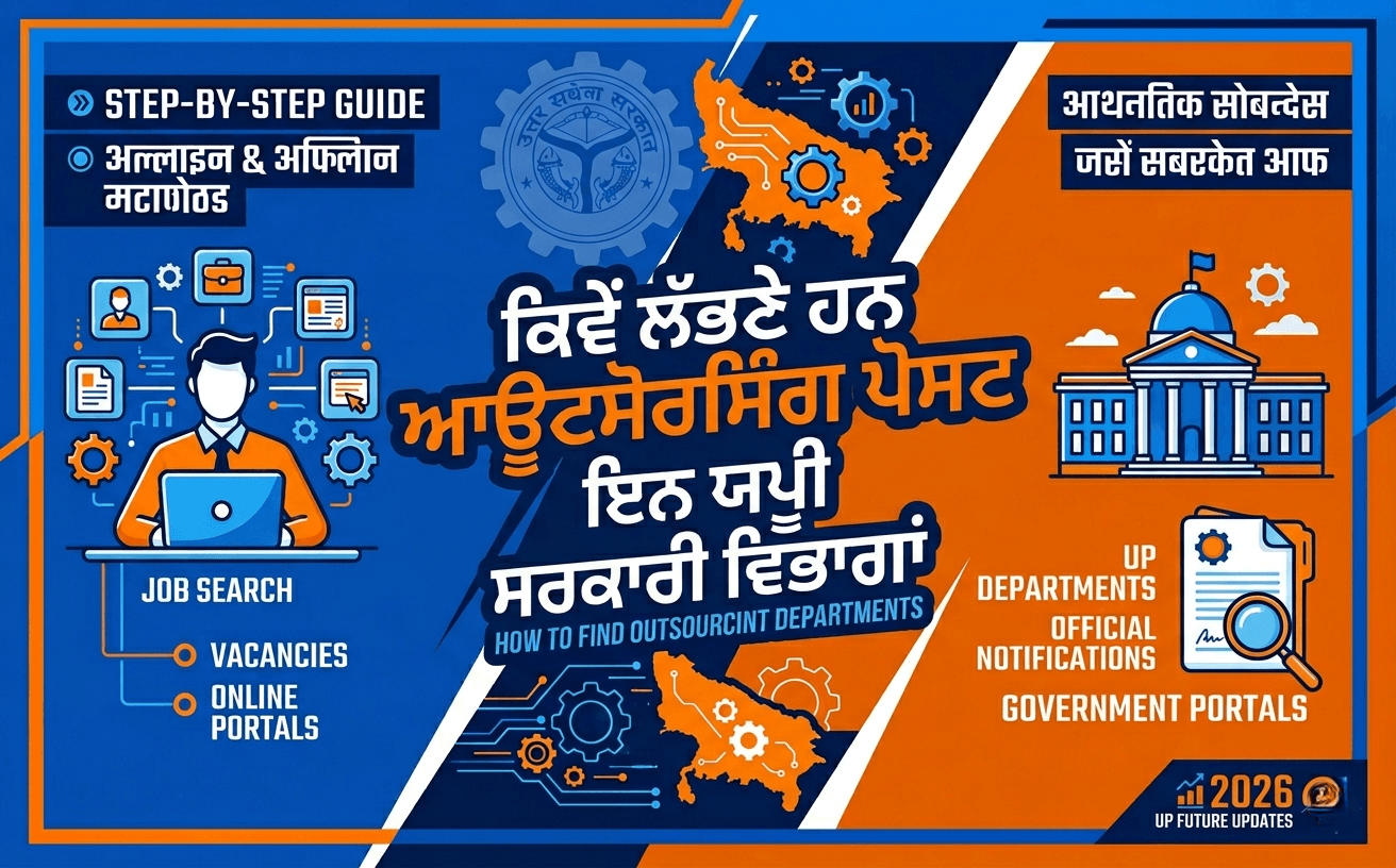 How to Find Outsourcing Posts in UP Government Departments