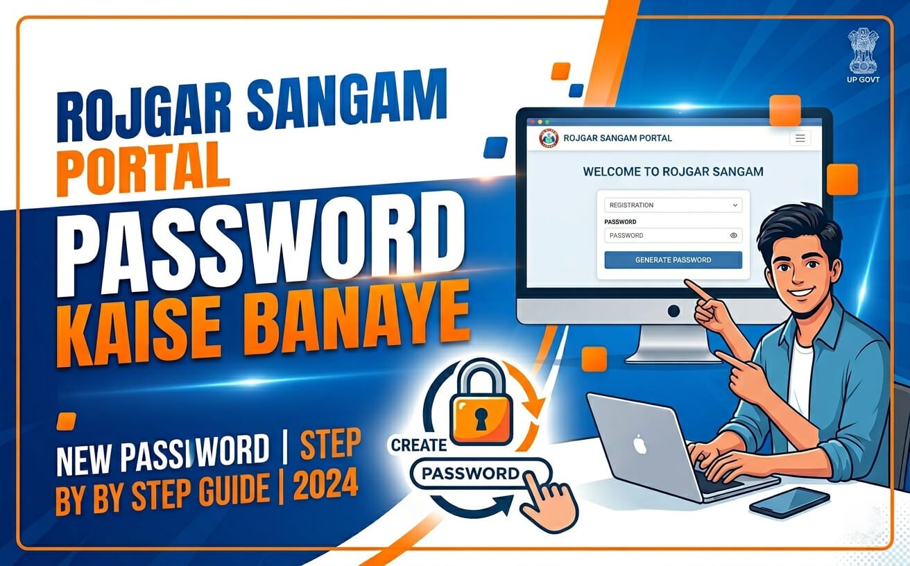 Rojgar Sangam Portal Password Kaise Banaye