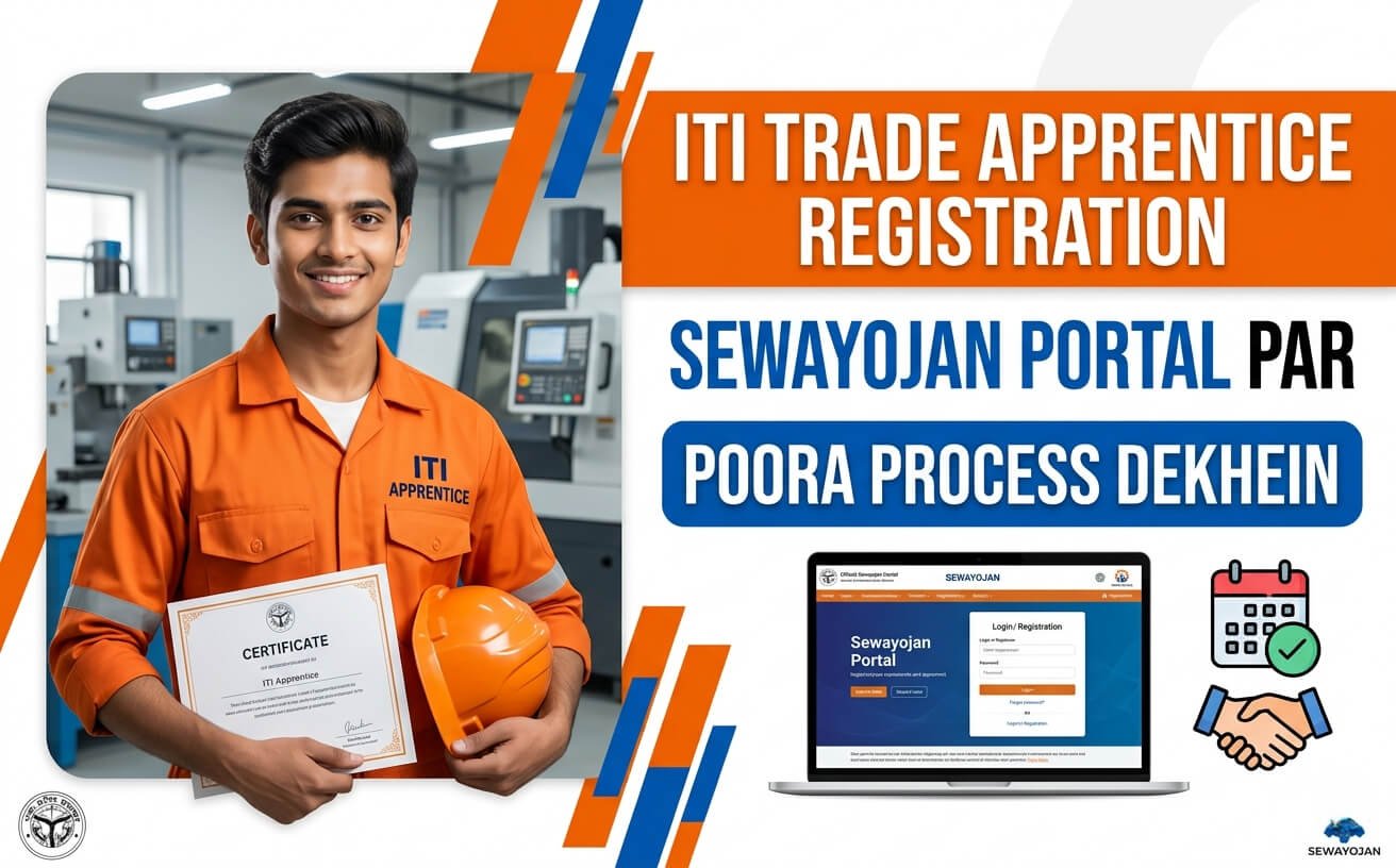 ITI trade apprentice registration process on sewayojan