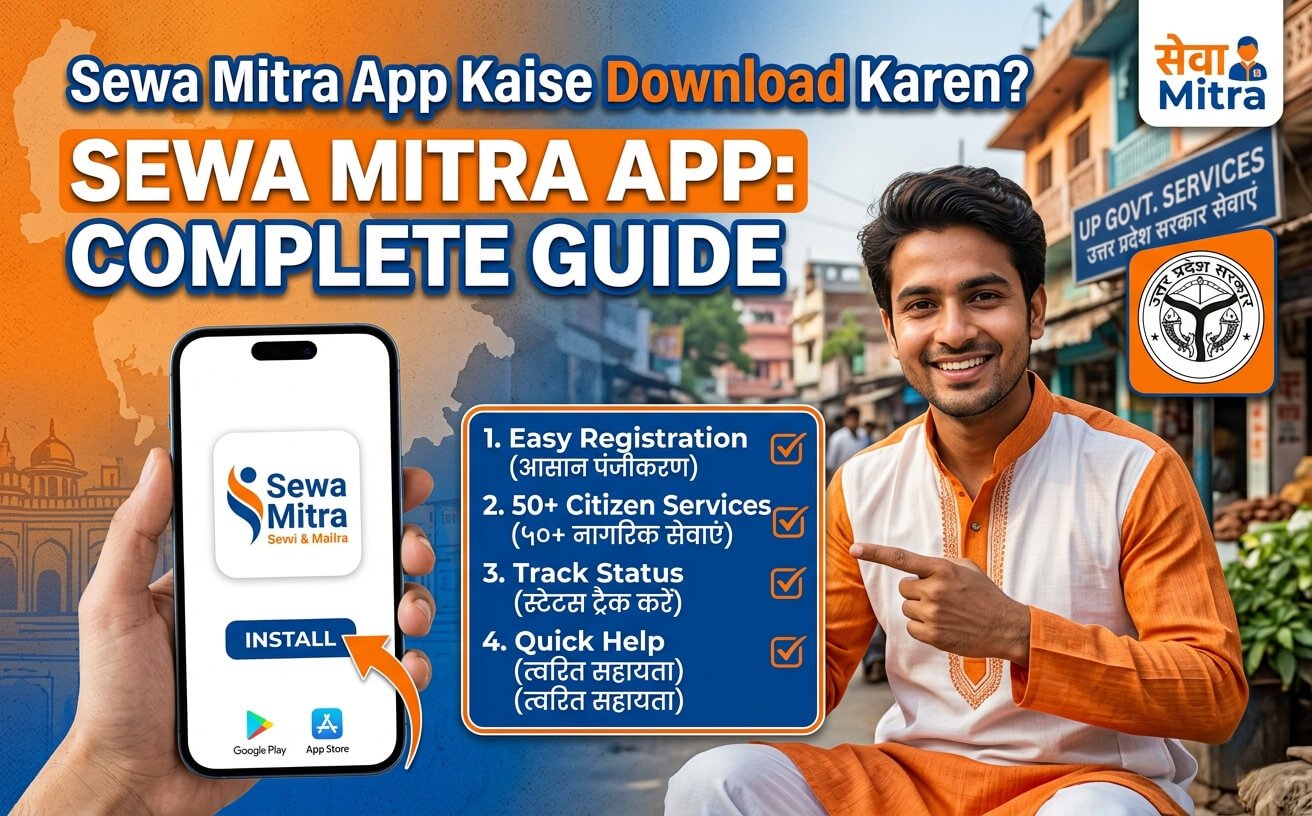 How to Download Sewa Mitra App – Complete Guide for Citizens of Uttar Pradesh