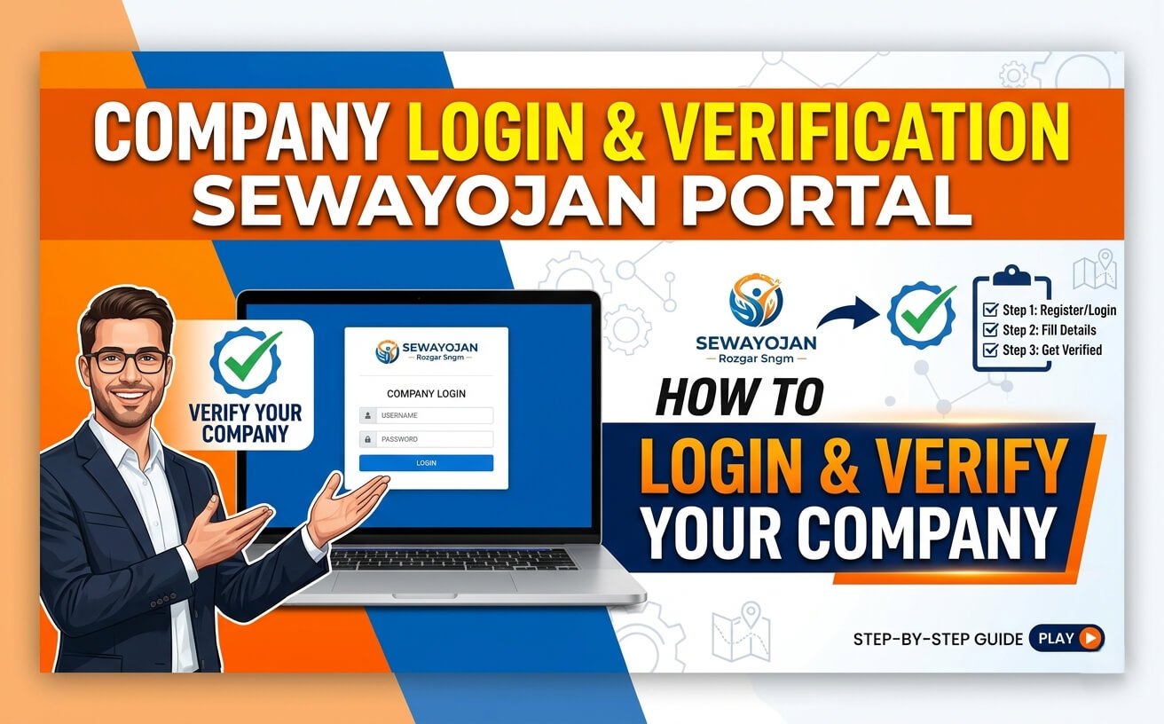 How to Login and Verify Your Company on Sewayojan Portal