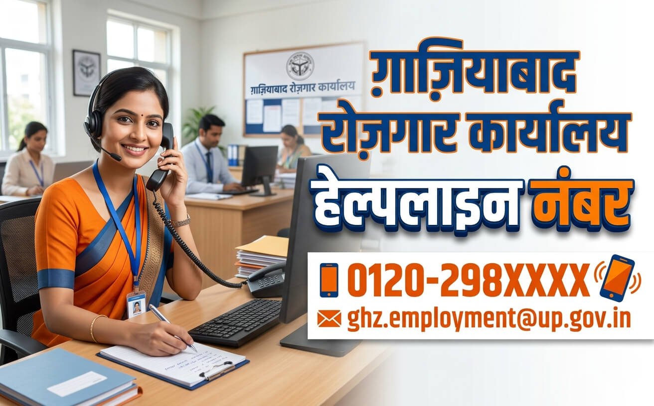 Ghaziabad Rozgar Karyalay Helpline Number