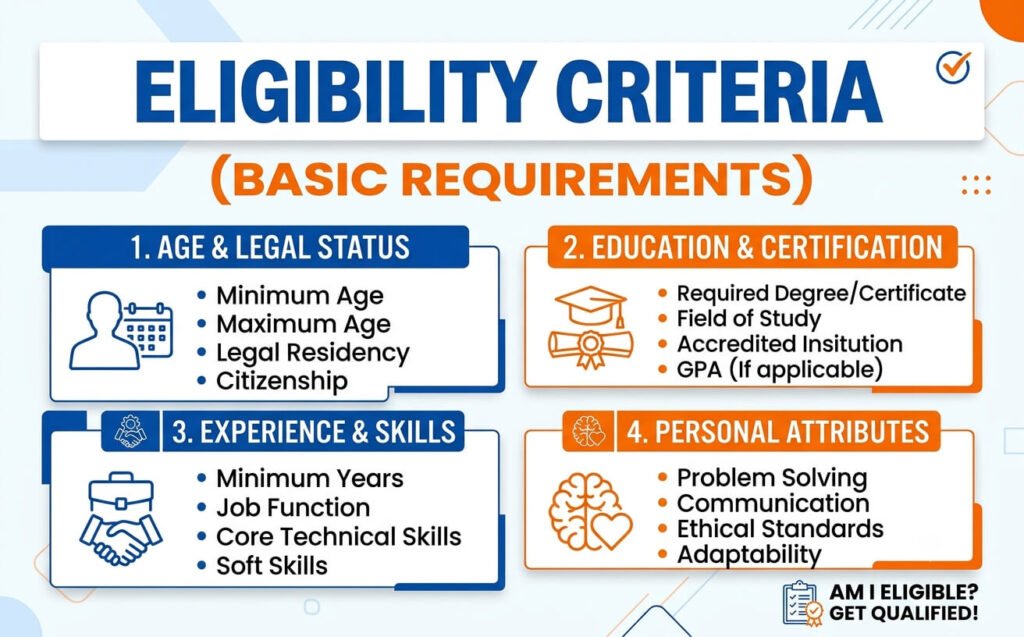 Eligibility Criteria (Basic Requirements)